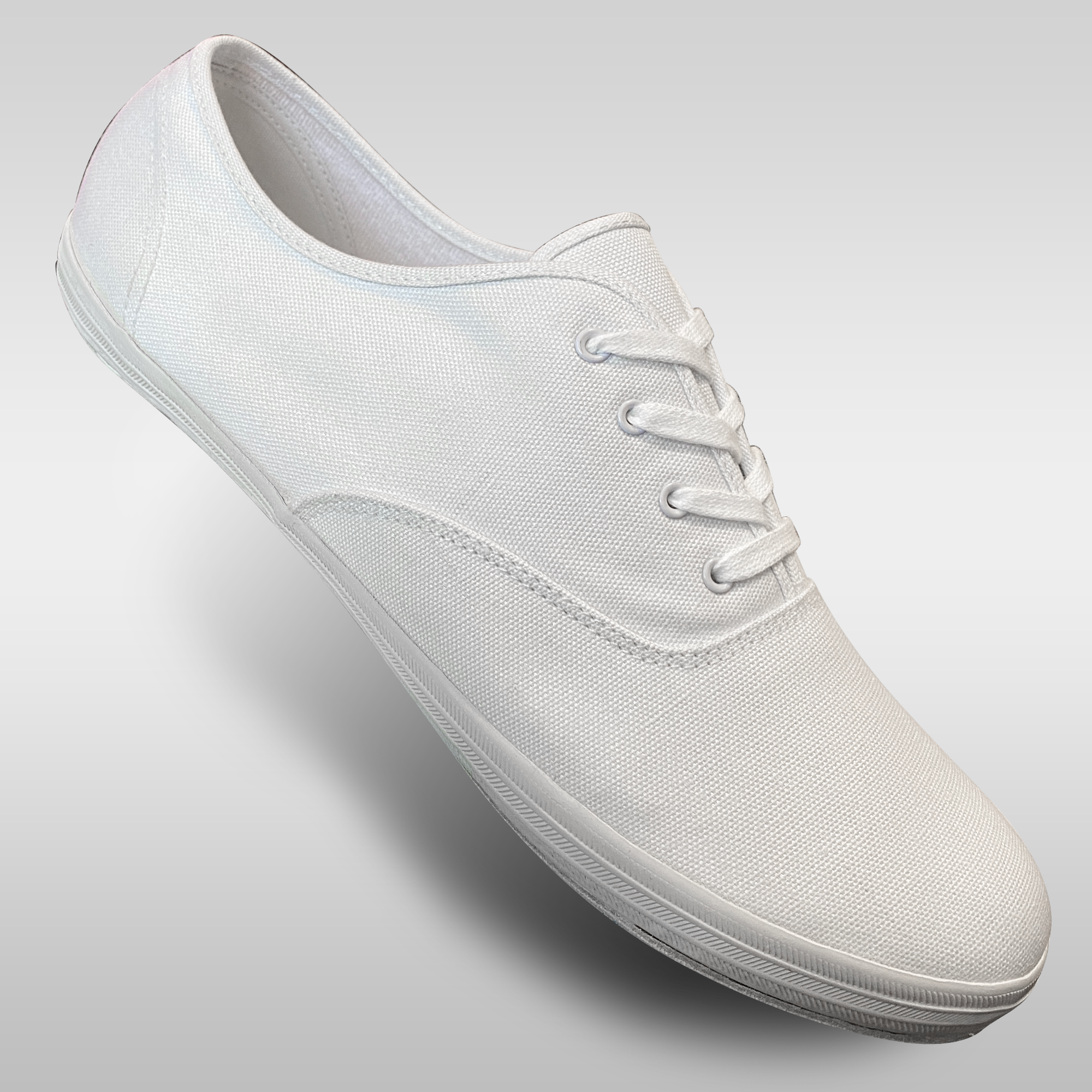 Ubuy Mens White Canvas Tennis Shoes Ubuy Canvas Casual Shoes