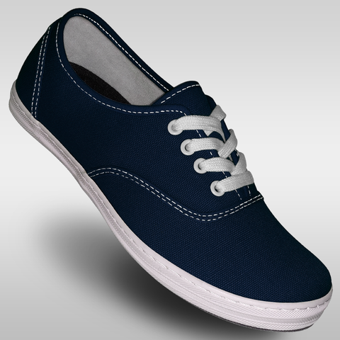 Aris Allen Women’s Navy Blue Classic Canvas Dance Sneaker *Cosmetic Defect* Limited Sizes