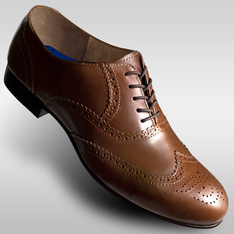 Aris Allen Men's 1946 Brown Wingtip Dance Shoes *Limited Sizes*