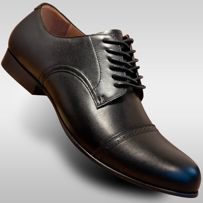 Aris Allen Men's 1932 Black Captoe Swing Dance Shoes